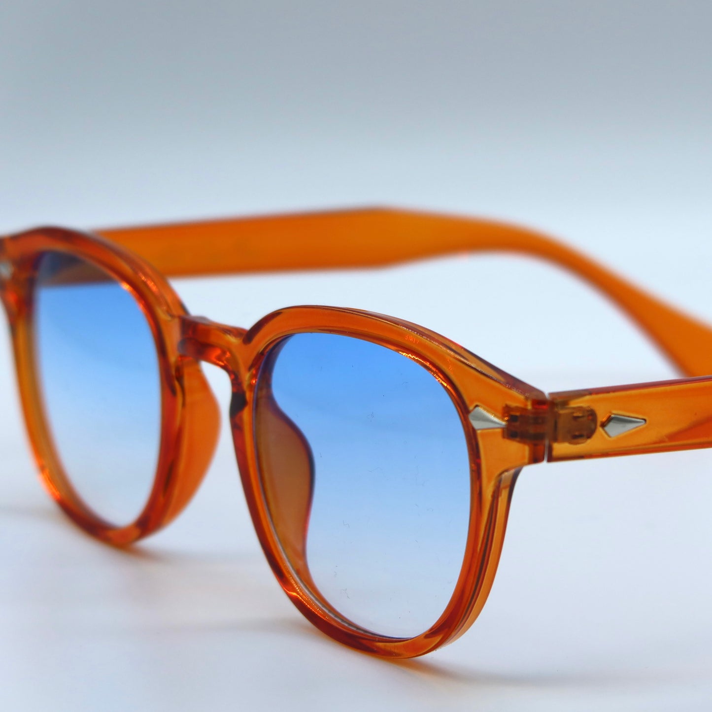 Orange bluefade shades