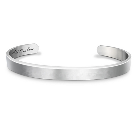 Cuff bracelet silver