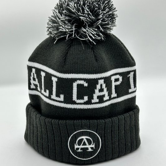 The "Dark grey Alpine Beanie"