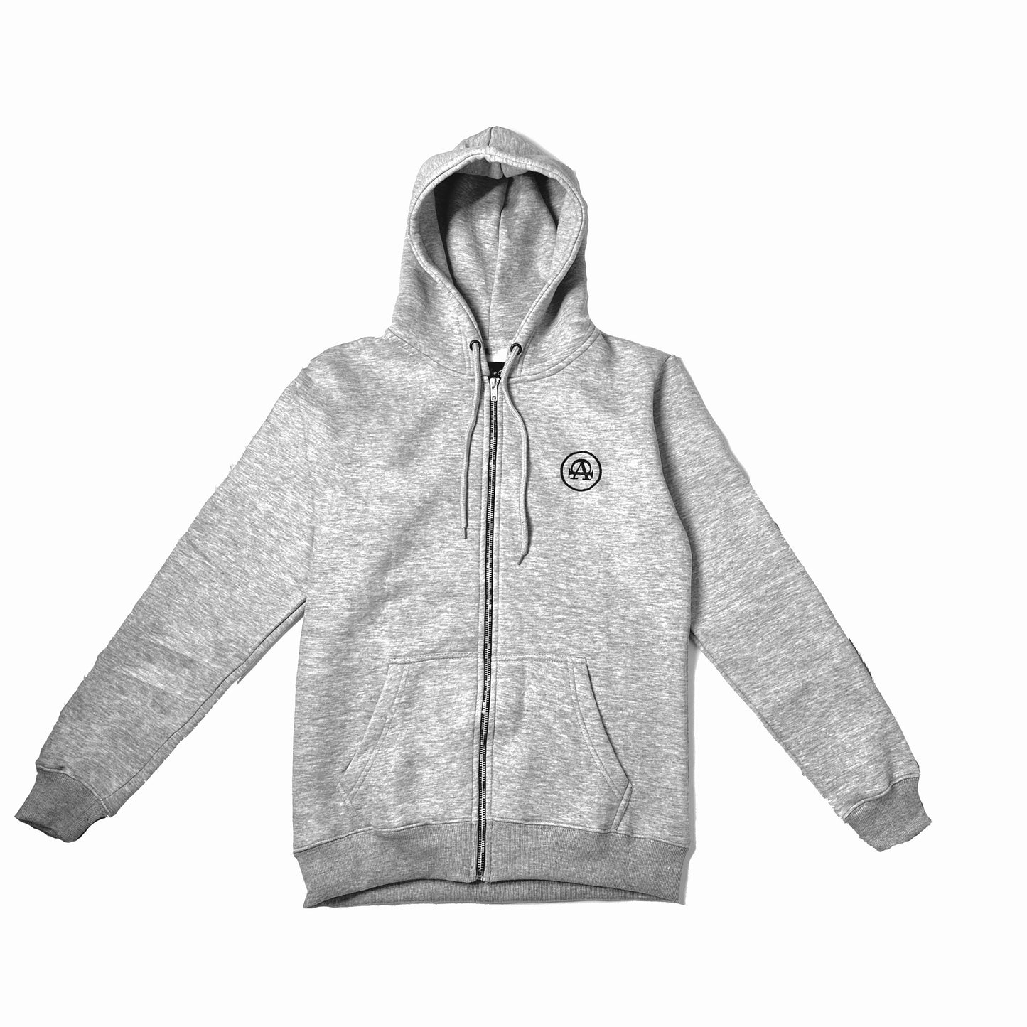 "The Gray Zip-Up"