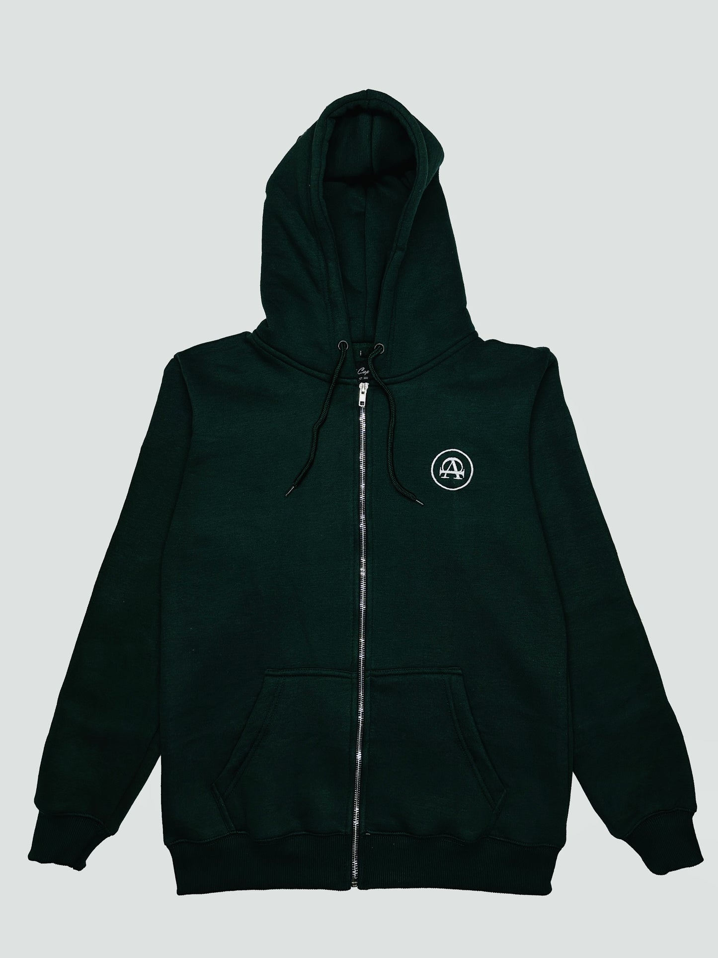 "The Darkgreen Zip-Up"